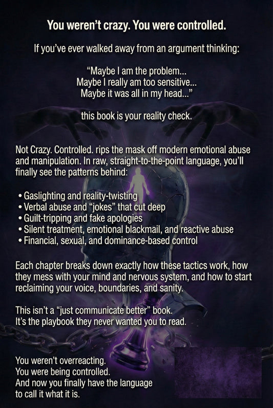 NOT CRAZY. CONTROLLED. (PAPERBACK)